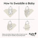 Swaddle Blanket in Tulip