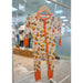 spooky quack-tacular bamboo zipper pajama