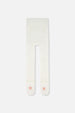 Knit Strawberry Tights Off-White
