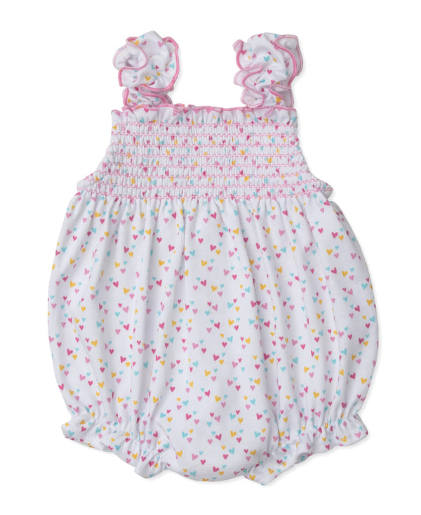 Carousel Magic Hearts Smocked Bubble