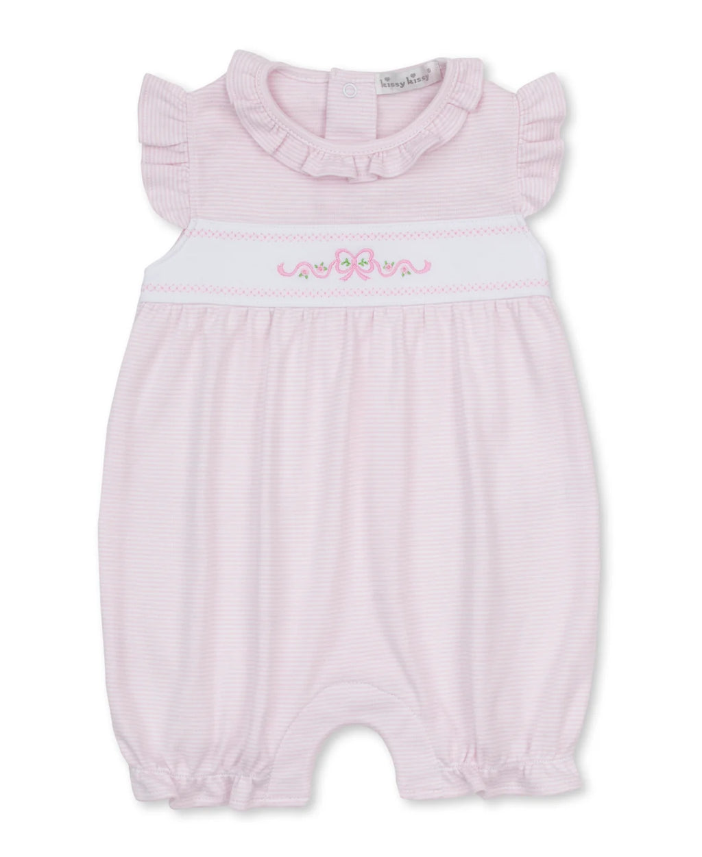 Classic Treasures FA26 Pink Stripe Short Playsuit