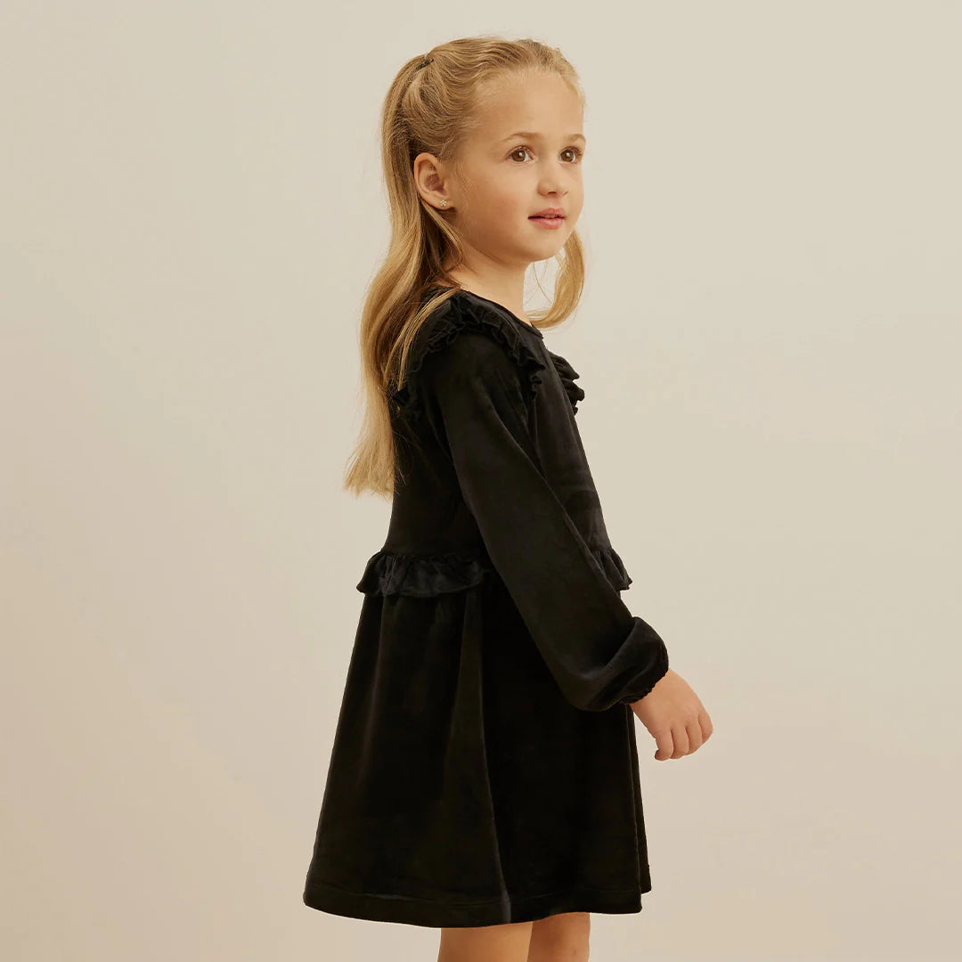 Black Velour Dress