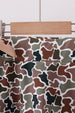 Camouflage girl active skort set