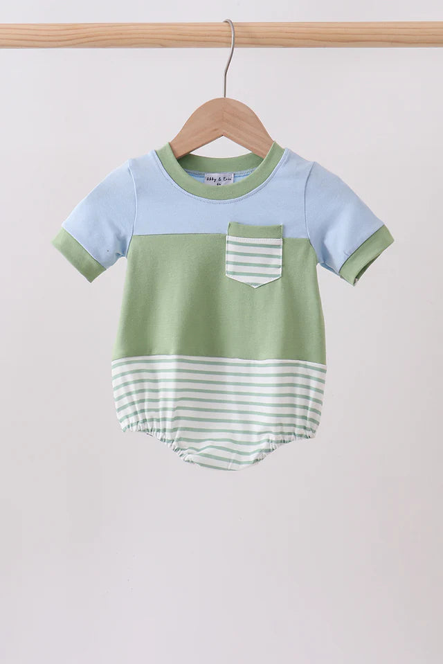 Blue&green Stripe Bubble