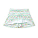 FANCY FLORAL TENNIS SKIRT