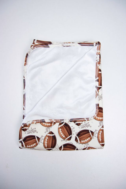 Tiny Tackle Swaddle Blanket