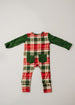 Cozy Holiday Plaid Footie