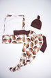 Tiny Tackle Knot Gown & Hat - NB