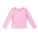 BUBBLEGUM PINK RUCHED TOP