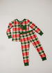 Cozy Holiday Plaid Toddler Set