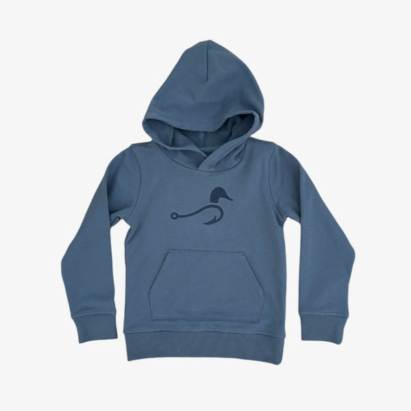 levi logo hoodie || lake blue
