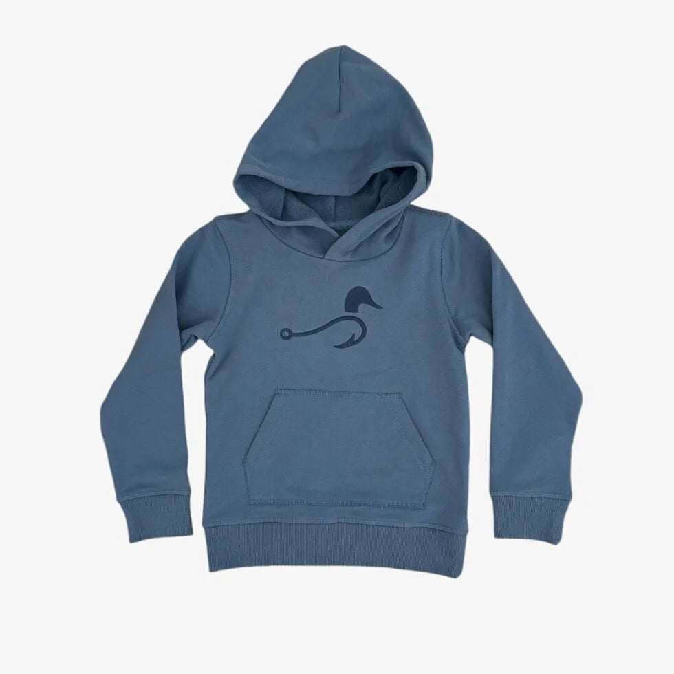 levi logo hoodie || lake blue