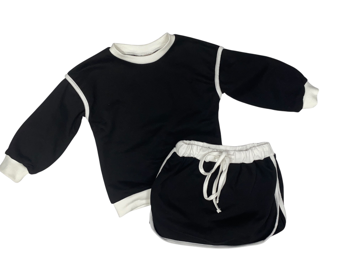 Josie Skort set - Black