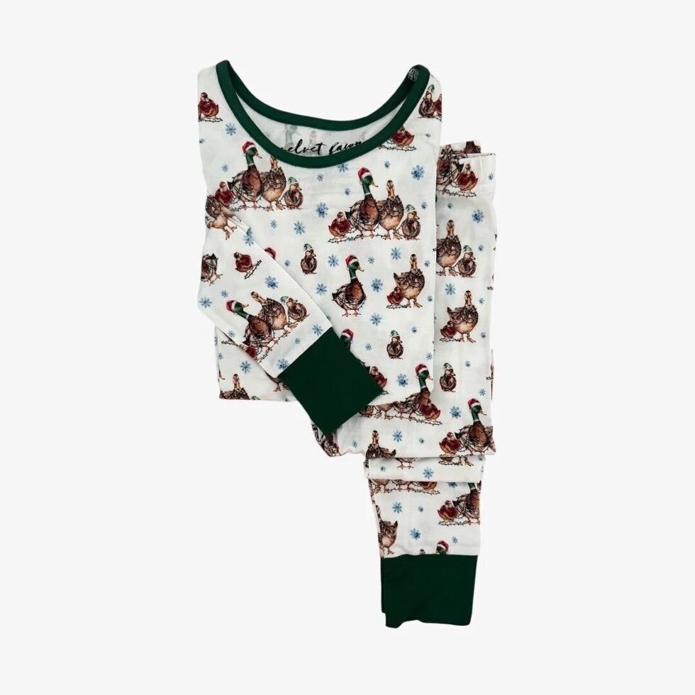 bamboo two piece set || merry mallards