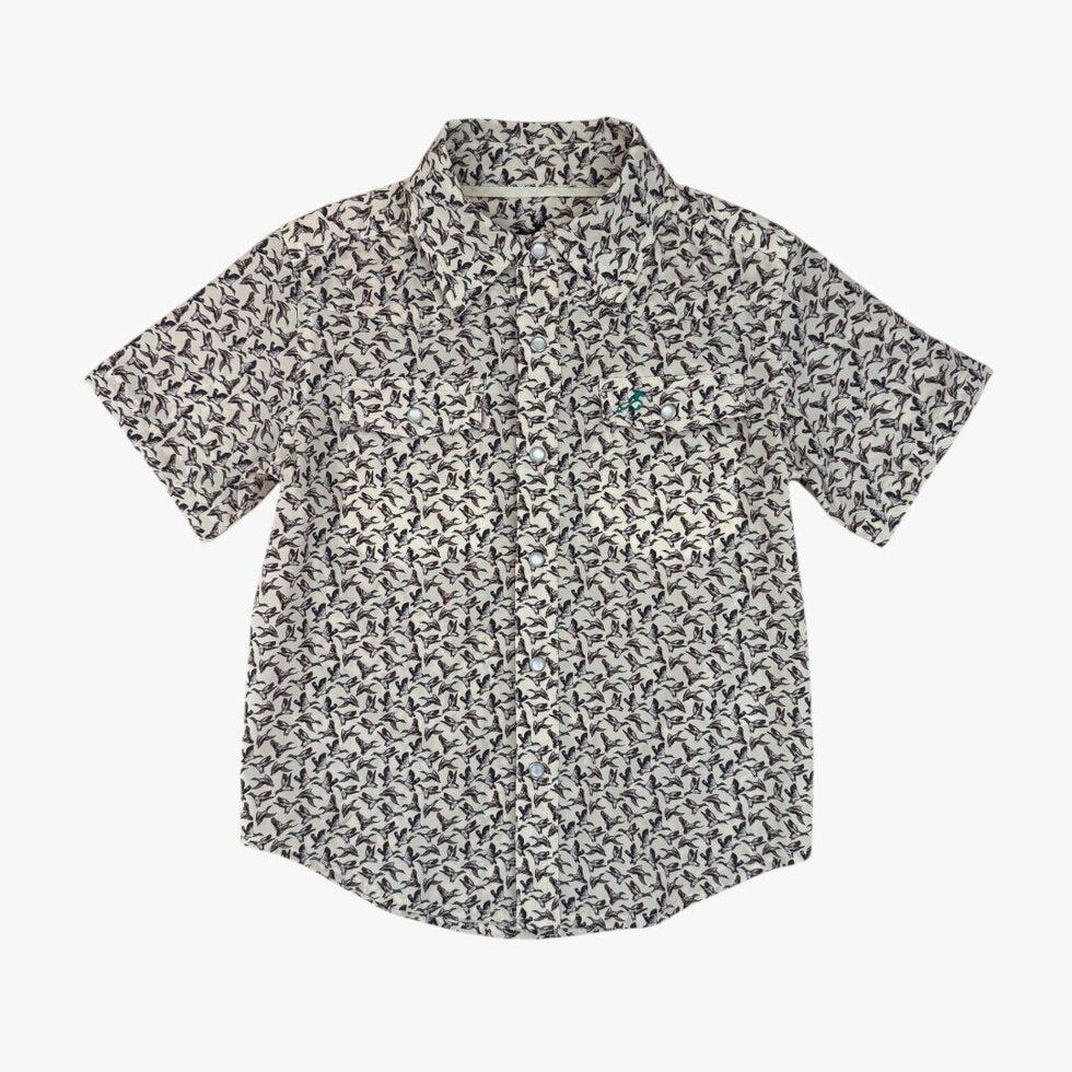 cooper performance field shirt || delta wings (child)