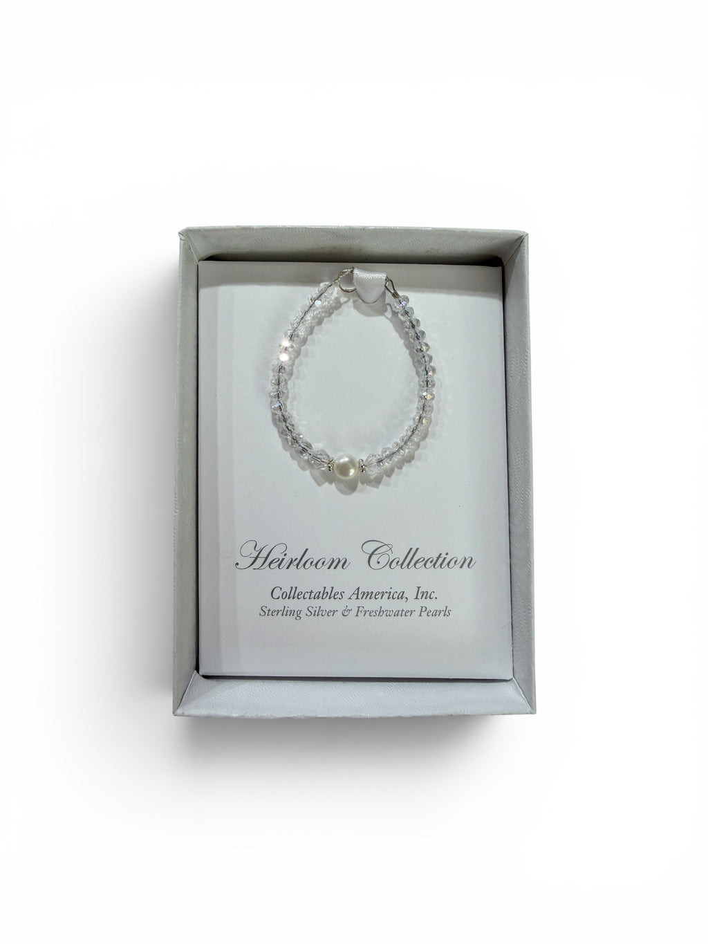 crystal with pearl BRACELET