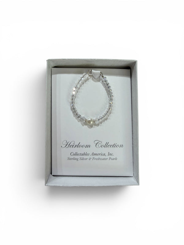 crystal with pearl BRACELET