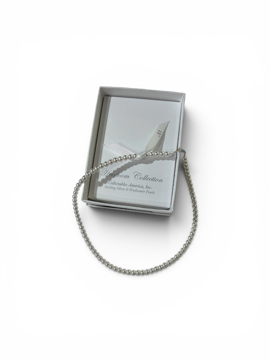 Pearl Necklace 13"