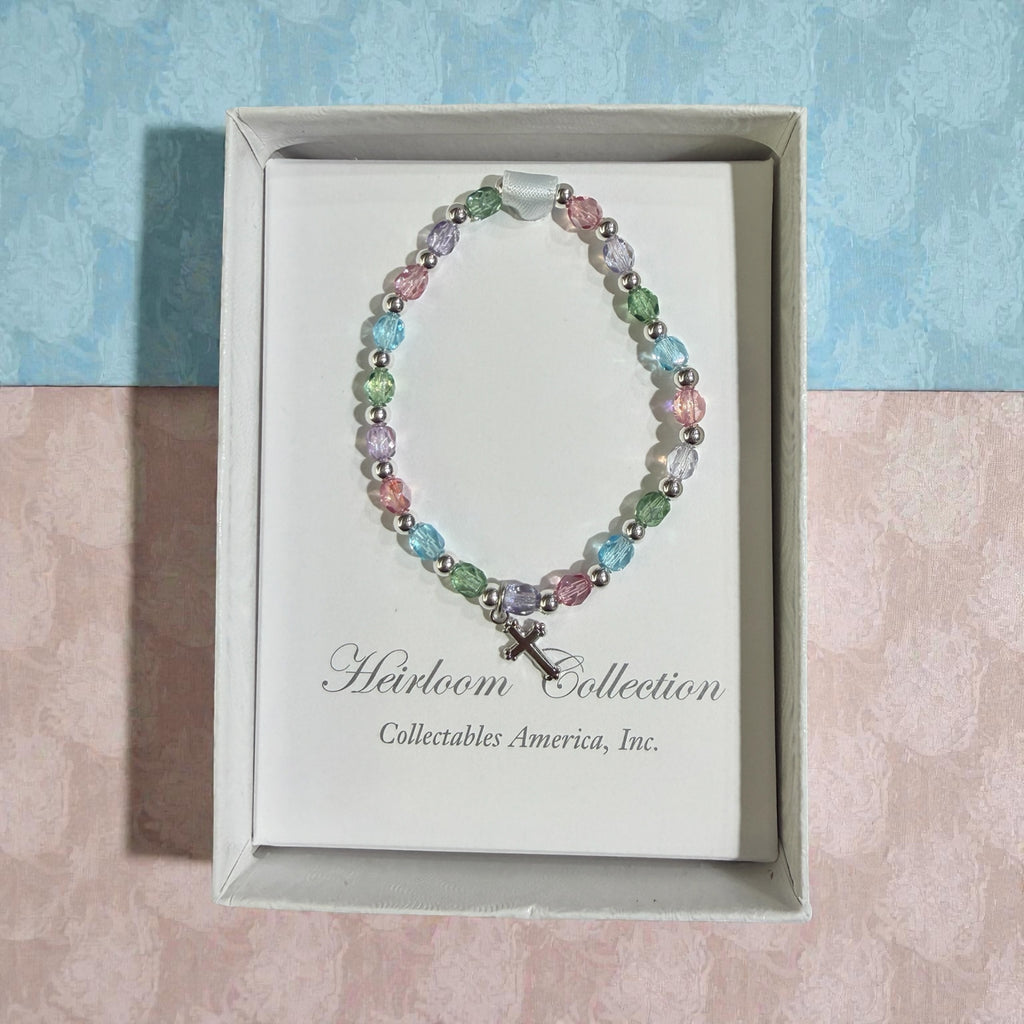 Cross with bead BRACELET