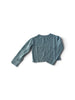 HACCI RIB: L/S CROSSCUT PULLOVER - HT GLACIER