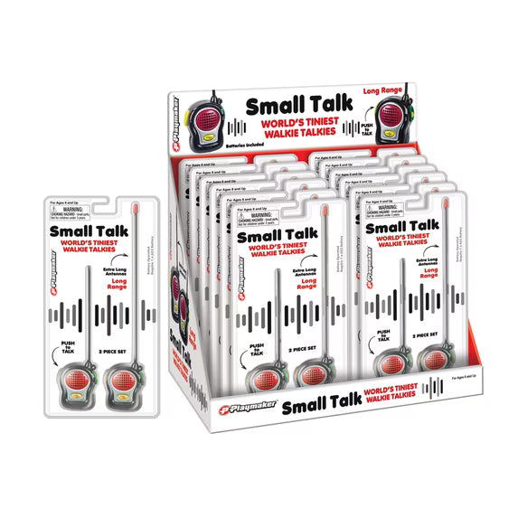 WORLD'S TINIEST WALKIE TALKIE