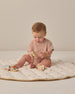 RELAXED BUBBLE ROMPER POPPY STRIPE