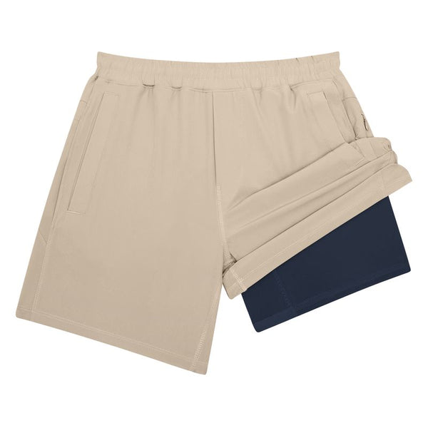 Khaki FB Shorts