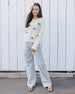 Teen Baggy Wide Leg Pant Railroad Stripe