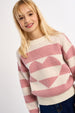 Pink Heart GIRLS KNITTED SWEATER