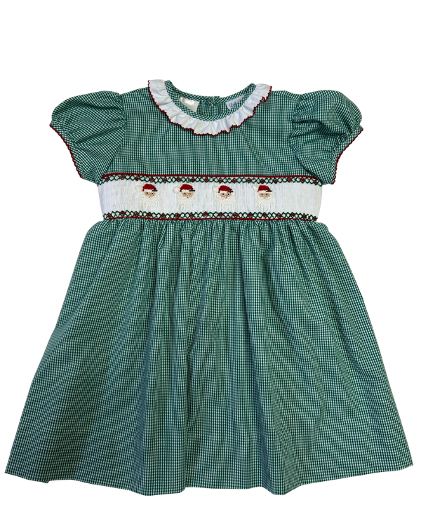 Santa Smock Waist Dress