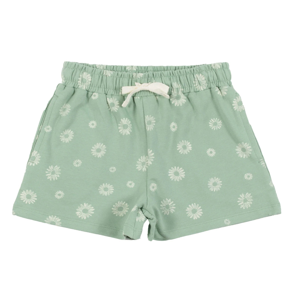 Green Girls' Shorts