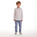 Bright Pastel Multi Check Button down | Multicolor