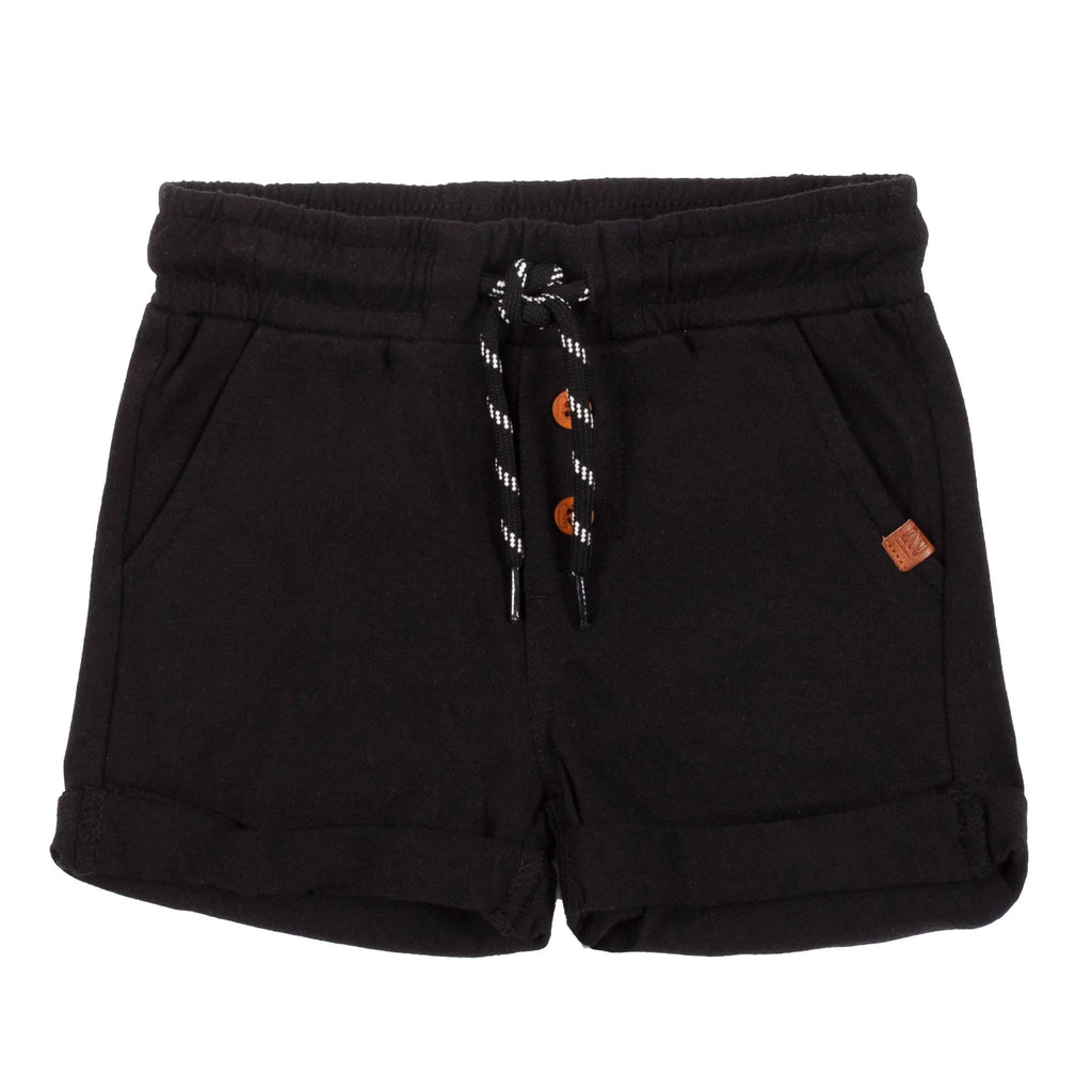 Black Baby Boy Bermuda Shorts