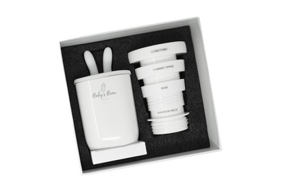Baby's Brew Portable Bottle Warmer Adapter Set (Warmer + Four Adapters)