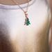 Christmas Tree Necklace & Rings