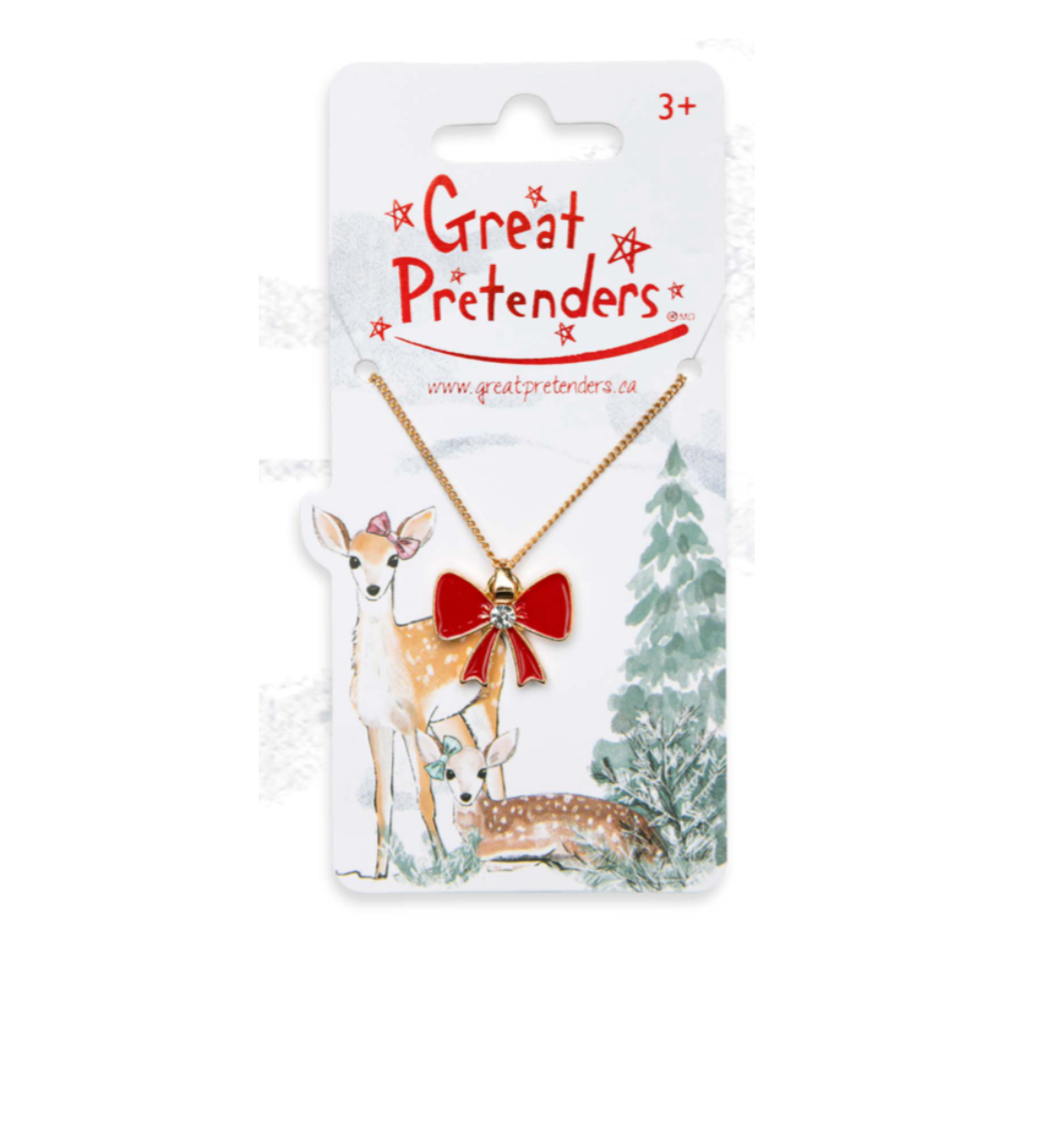 Holiday Bow Necklace