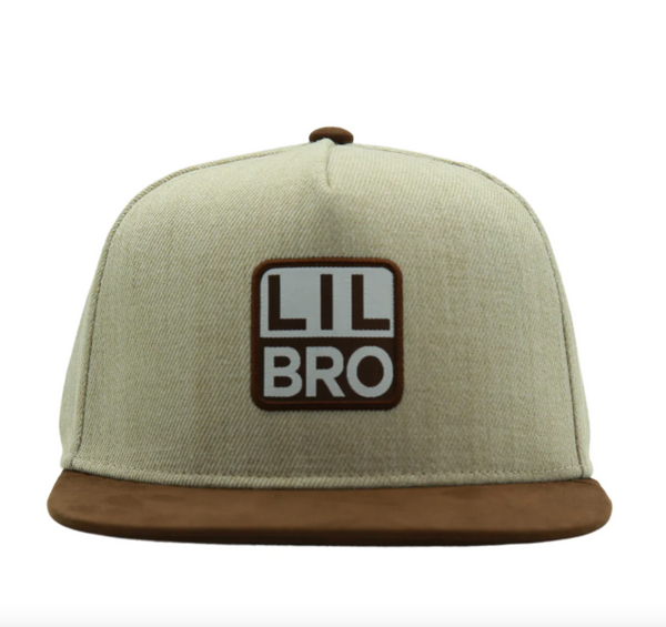 Lil Bro Tan Kids Trucker Hat