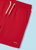 Boys french terry shorts - Watermelon red