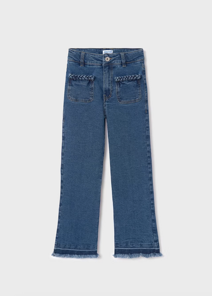 Girls high rise jeans Better Cotton