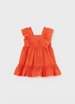 Baby embroidery ruffled dress