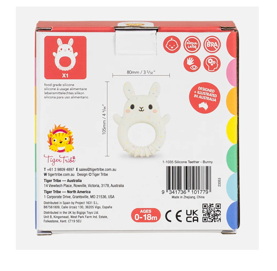 Silicone Teether - Bunny