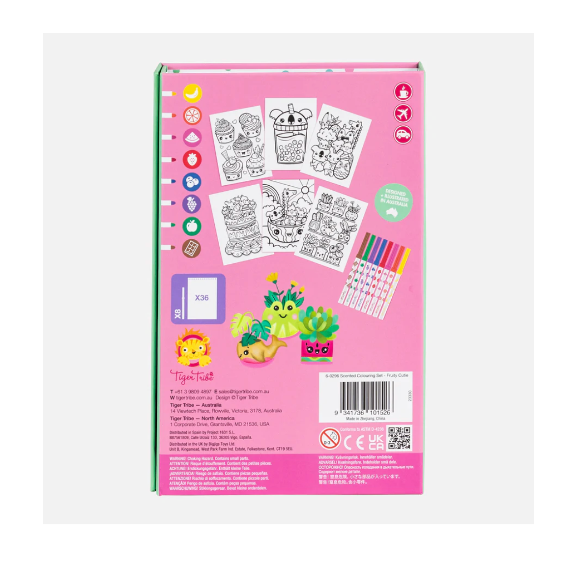 Scented Colouring - Fruity Cutie