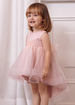 Baby Glitter Tulle Dress - Pink