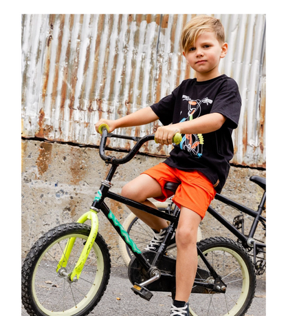 Stretch Twill Short Tangerine