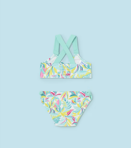 Baby printed bikini set
