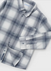 Plaid shirt for boys - Cloud