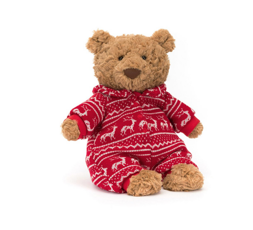 Bartholomew Bear Winter Pyjamas