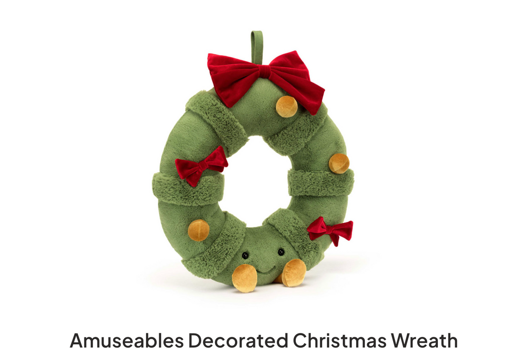 Amuseables Decorated Christmas Wreath