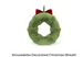 Amuseables Decorated Christmas Wreath