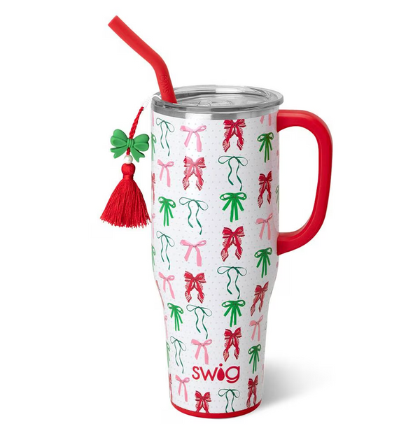 Ribbons and Bows Mega Mug 40oz